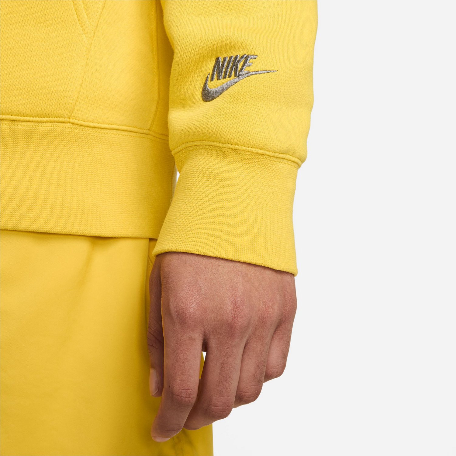 Nike Men's Club Fleece+ Brushed-Back Graphic Pullover Hoodie - view number 7