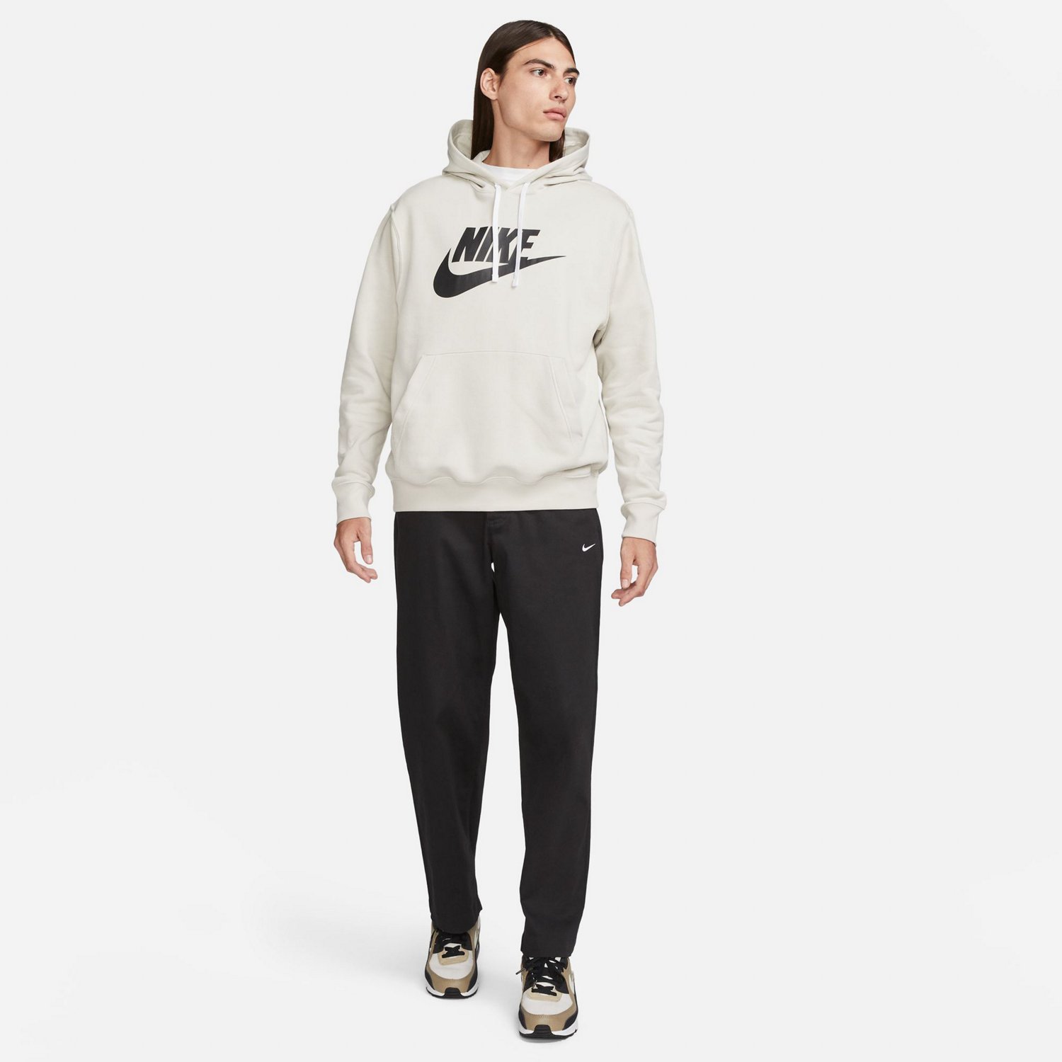 Nike Men's Sportswear Club Fleece Graphic Hoodie Academy