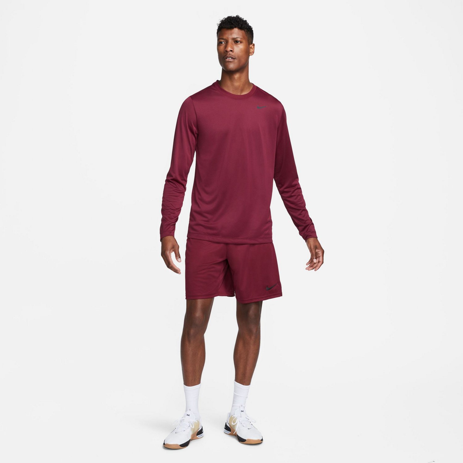 Nike Men's Dri-FIT Legend Long Sleeve Fitness Top - view number 4