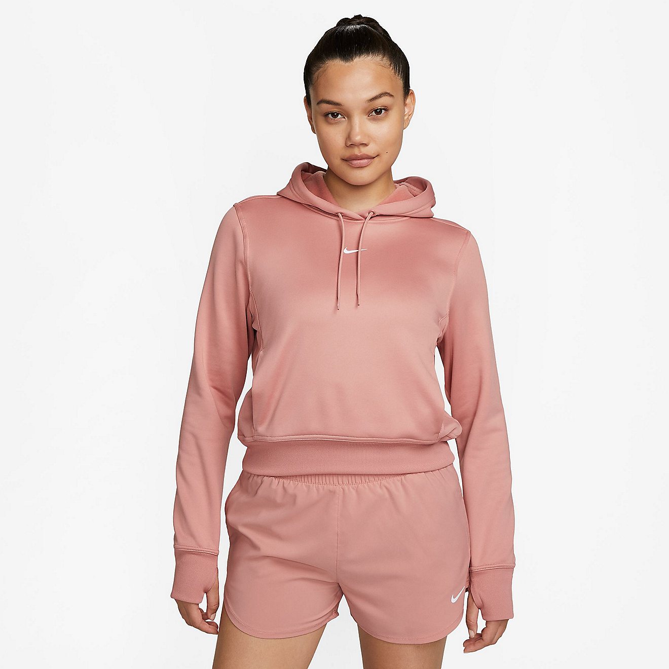 Nike Women's One Therma-FIT Pullover Hoodie                                                                                      - view number 1