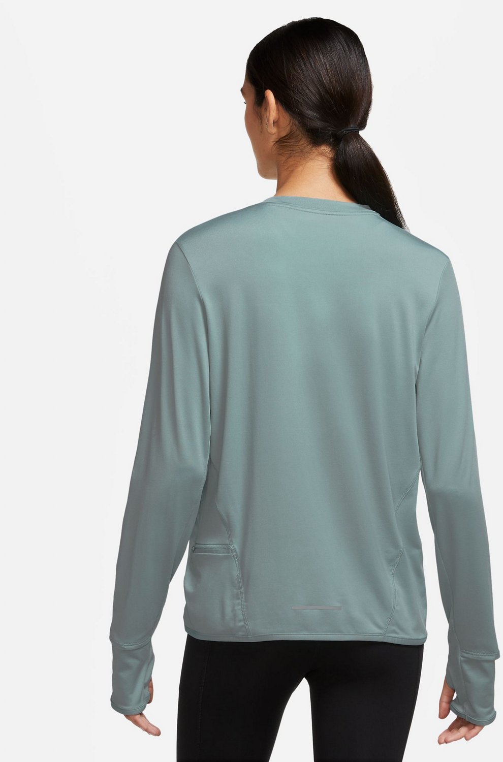 Nike Women's DriFIT Swift Element UV Long Sleeve Tshirt Academy