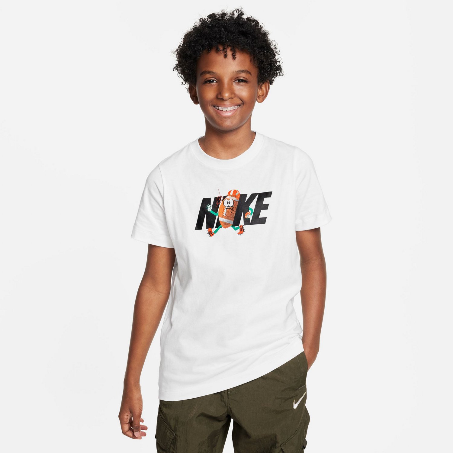 Nike Boys' Sportswear Football Graphic T-shirt | Academy