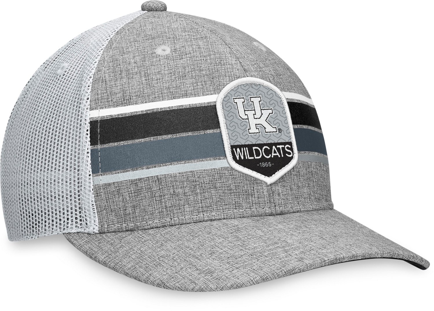 Top of the World Men's University of Kentucky Legend Structured Meshback Mid-Crown Snapback Cap - view number 3