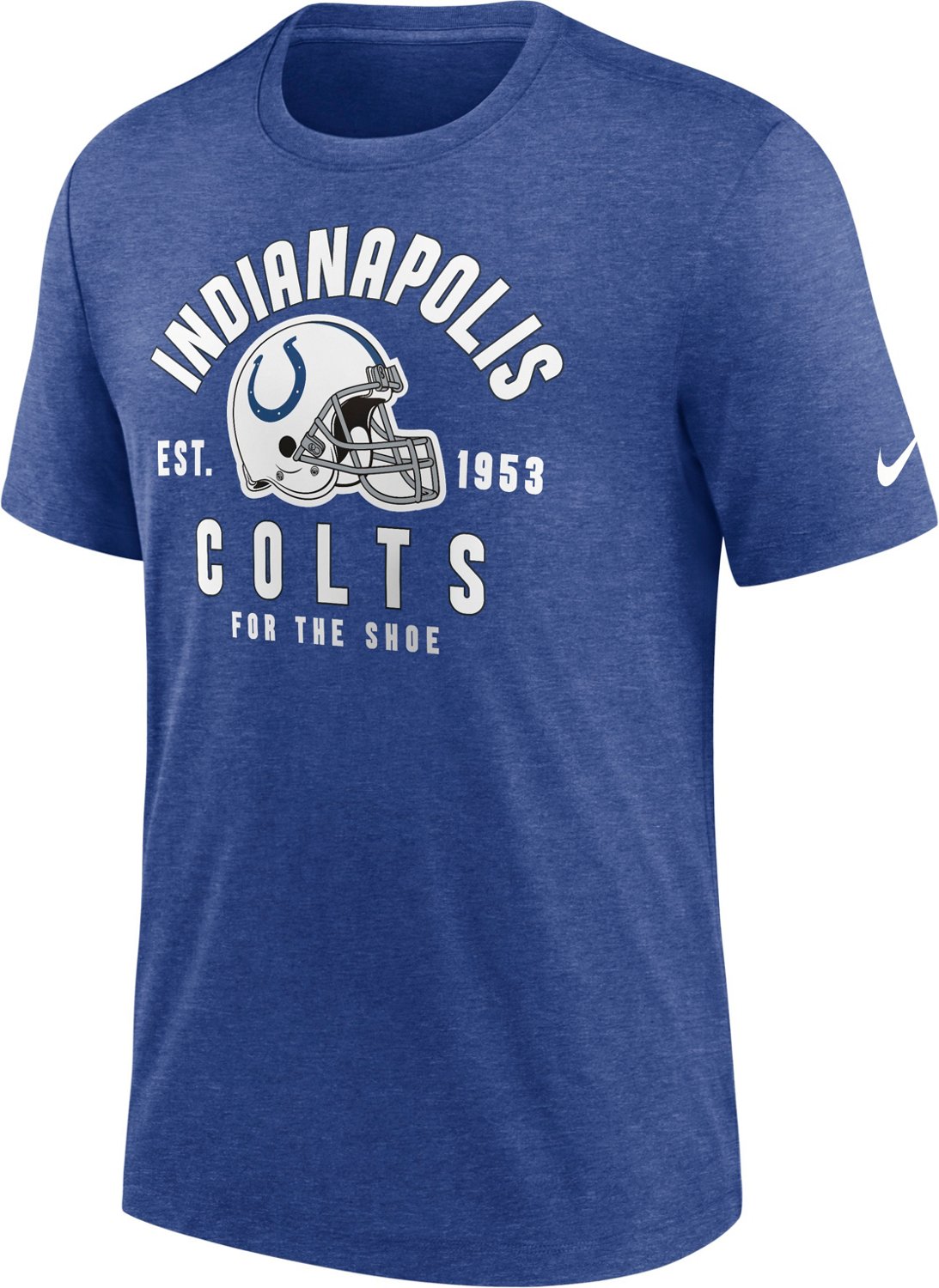 Nike NFL Team Apparel Men's Indianapolis Colts 1953 Blue Short