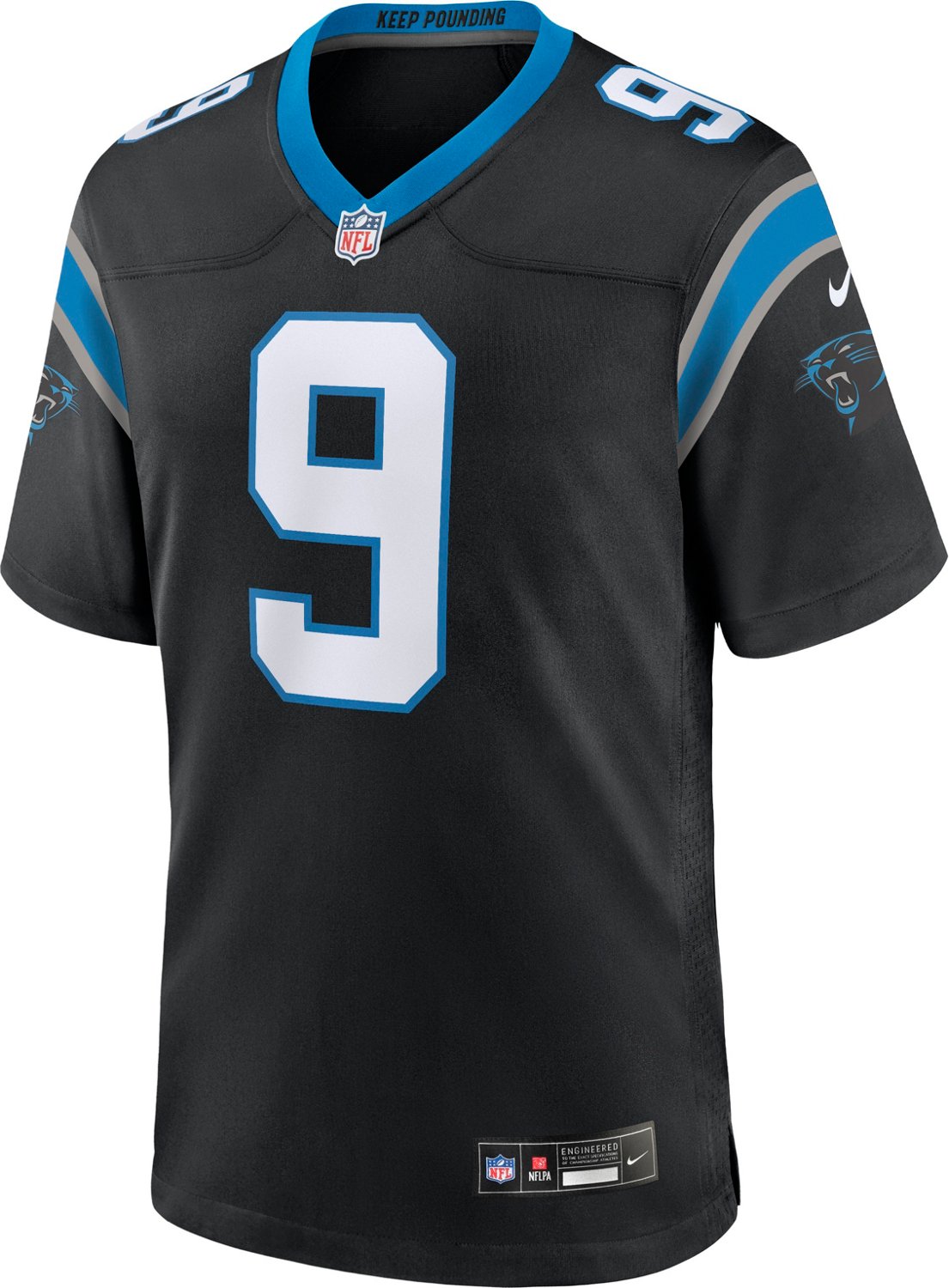 Nike Men's Carolina Panthers Bryce Young Black Game Jersey