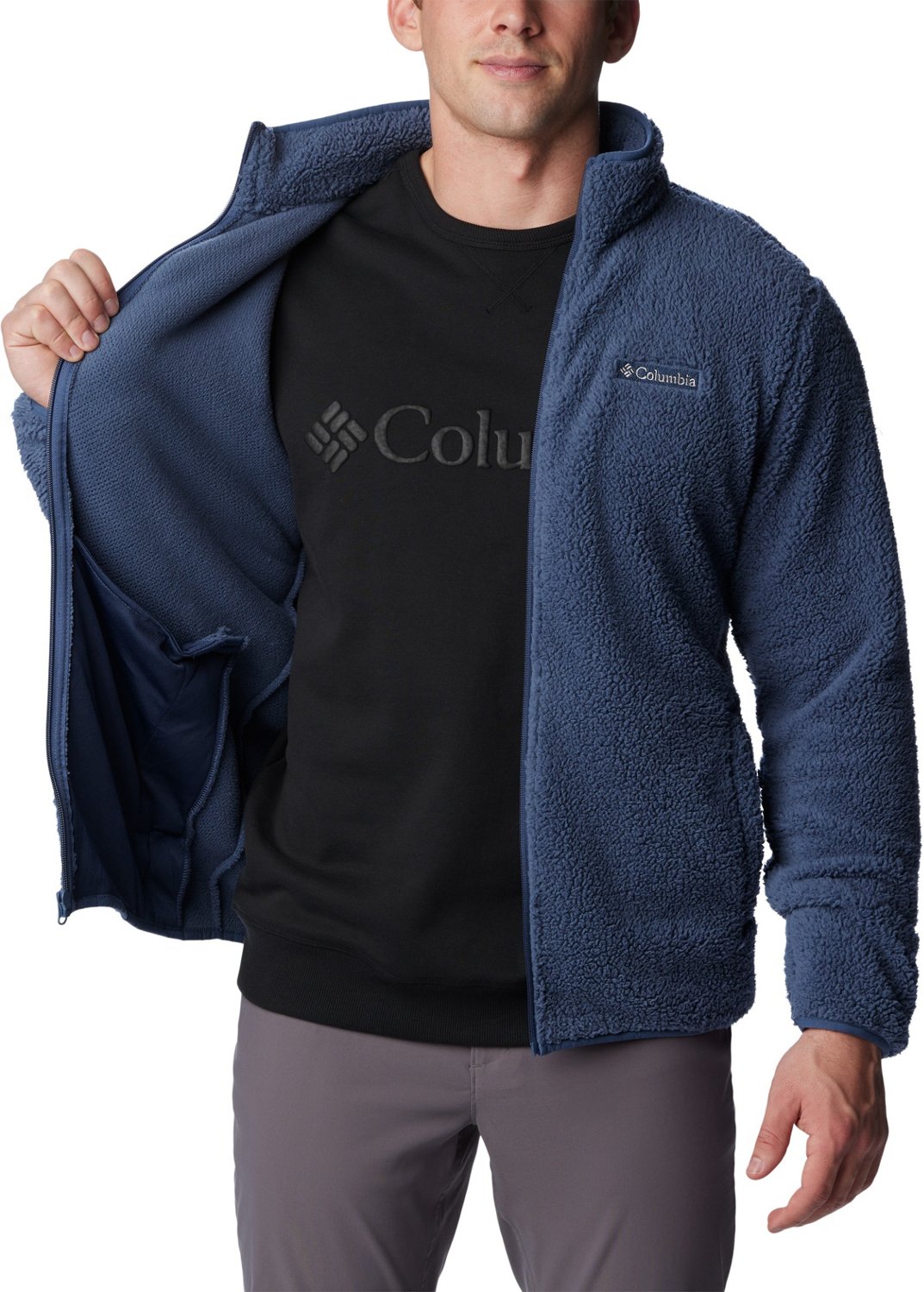 Columbia Sportswear Men's Rugged Ridge Sherpa Fleece Jacket - view number 4