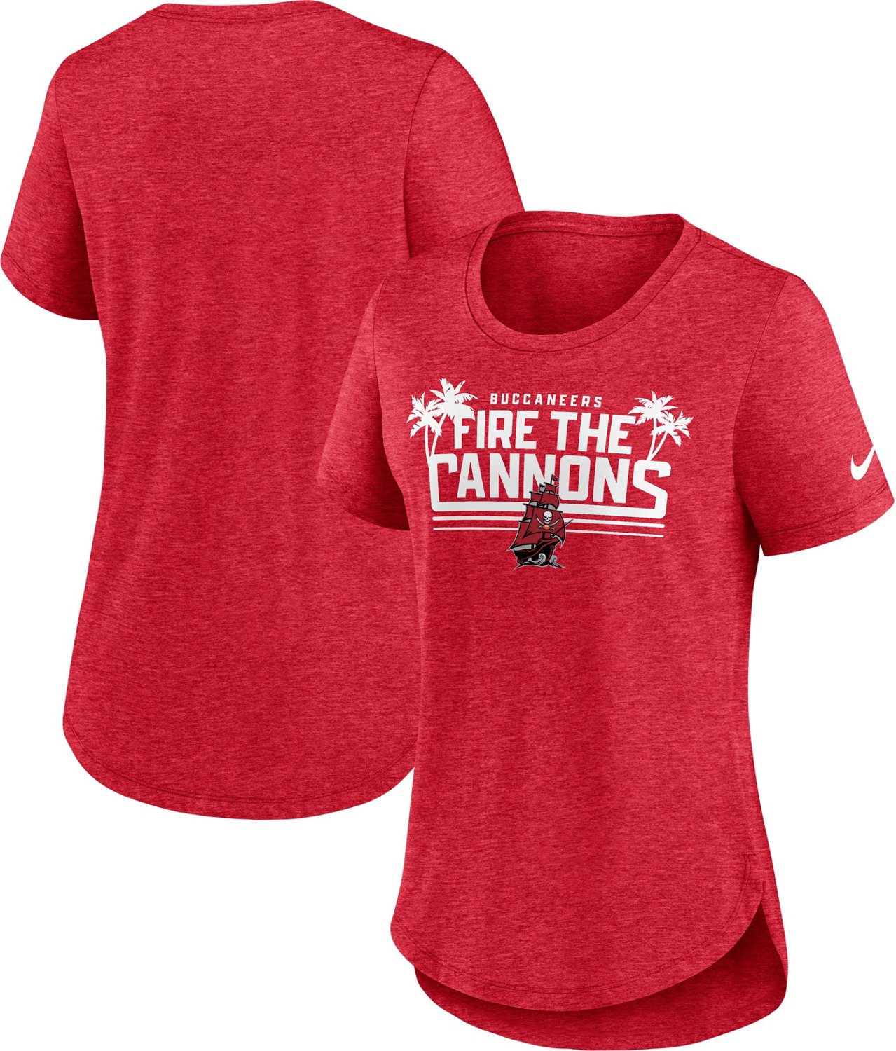 Nike Women's Tampa Bay Buccaneers Local Fashion Triblend T-shirt - view number 3