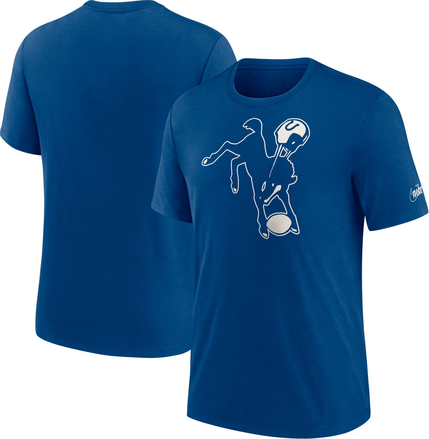 Nike Men's Indianapolis Colts Rewind Logo Triblend T-shirt - view number 3