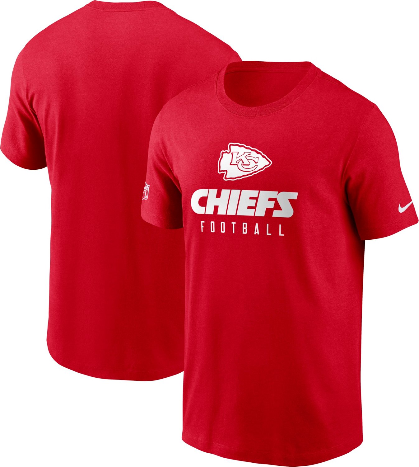 Nike Men's Kansas City Chiefs Team Issue Dri-FIT T-shirt - view number 3