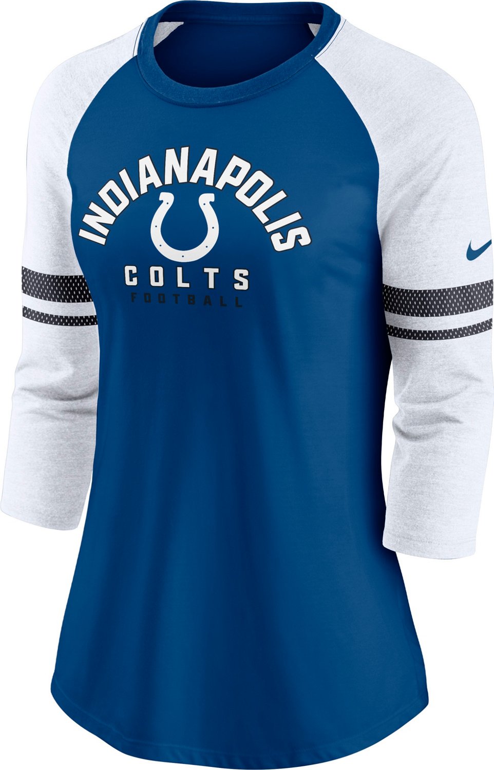 Nike Pride (NFL Indianapolis Colts) Women's 3/4-Sleeve T-Shirt