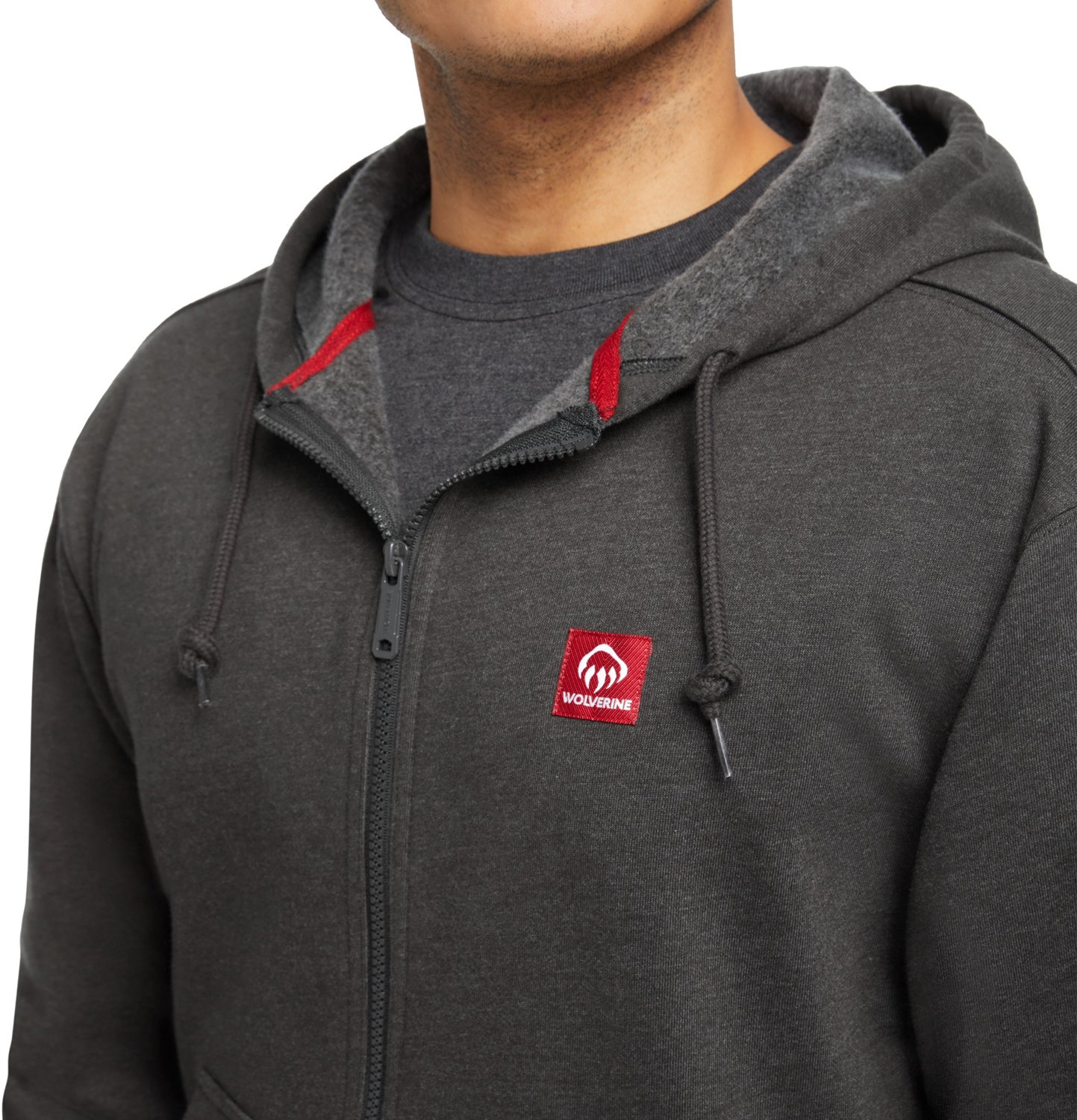 Wolverine Men's Midweight Full Zip Hoodie | Academy