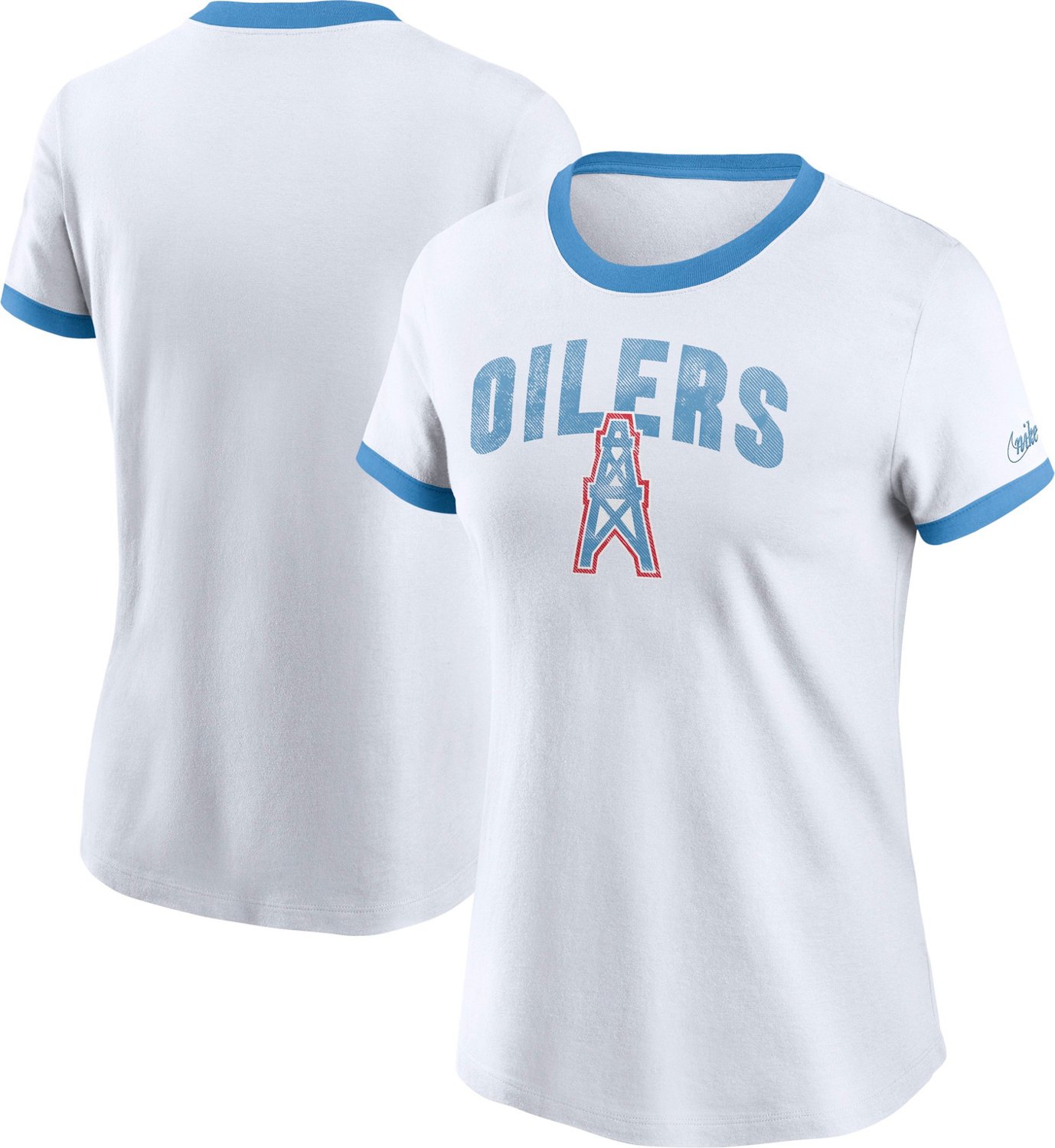 Nike Women's Tennessee Titans Rewind Ringer T-shirt - view number 3