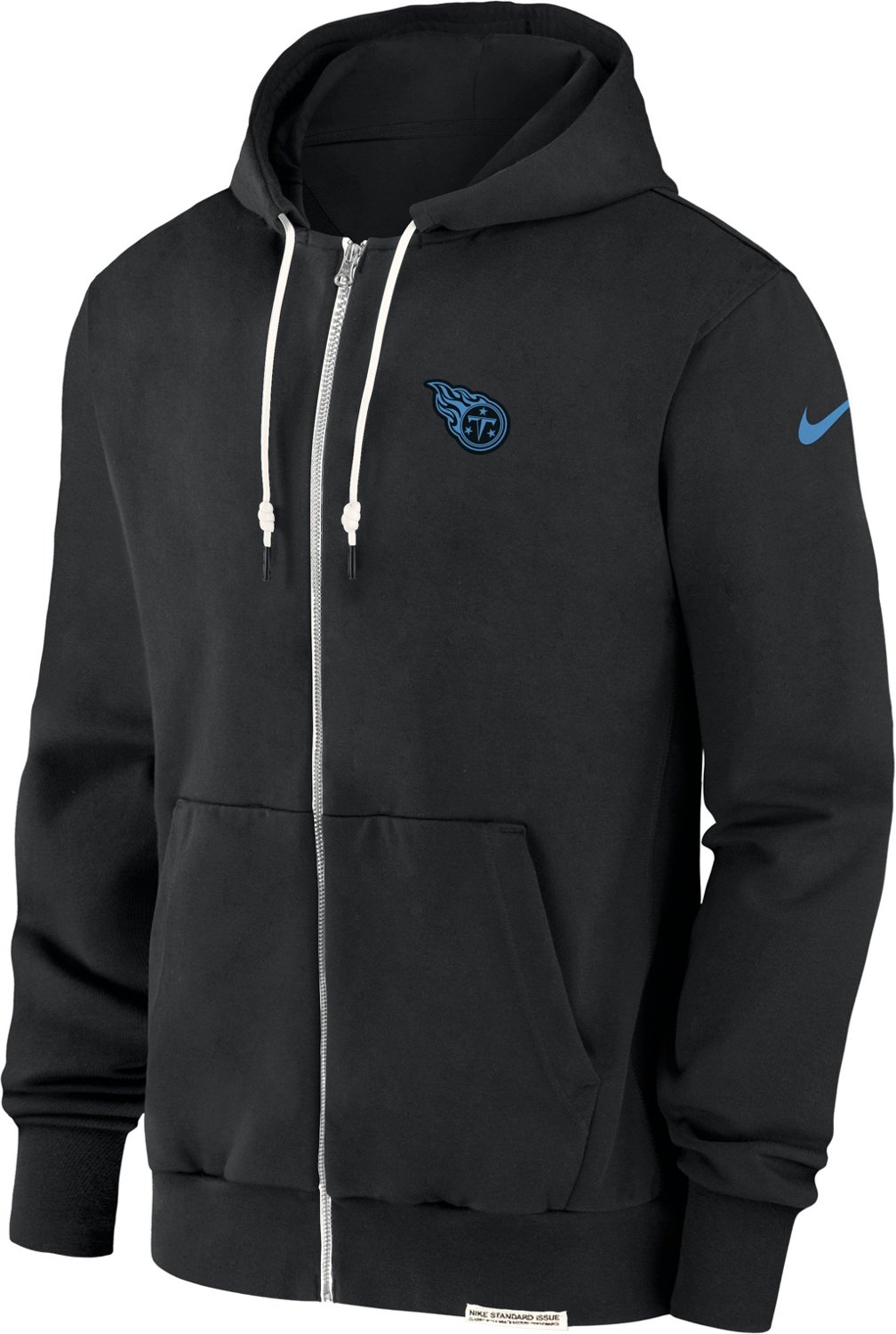 Nike Men's Tennessee Titans Dri-FIT Full Zip Hoodie T-shirt