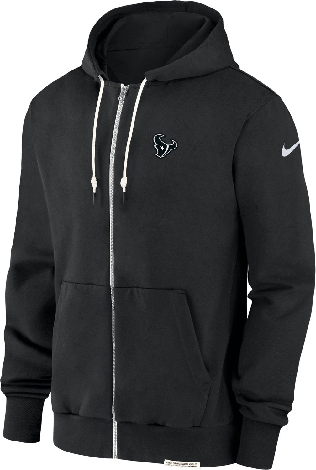 Nike Men's Houston Texans Dri-FIT Full Zip Hoodie T-shirt