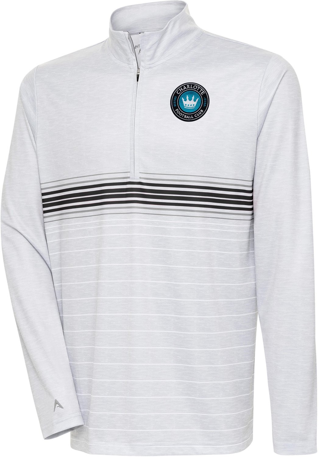 Antigua Men's Charlotte FC Bullseye 1/4 Zip Pullover