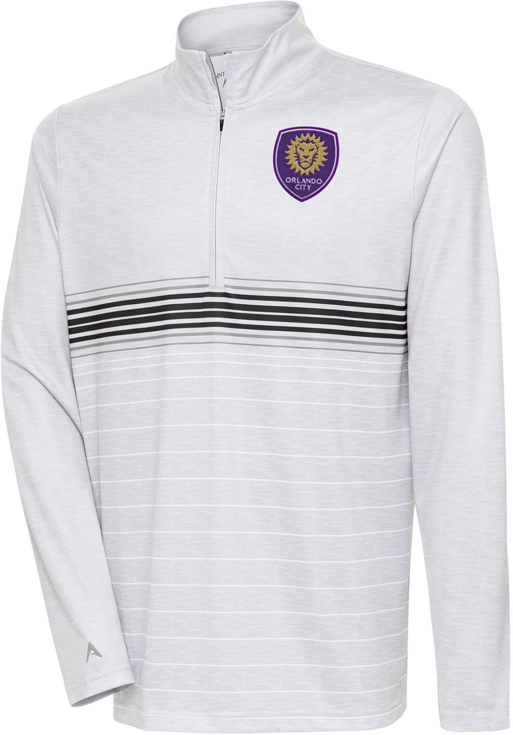Antigua Men's Orlando City SC Bullseye 1/4 Zip Sweatshirt