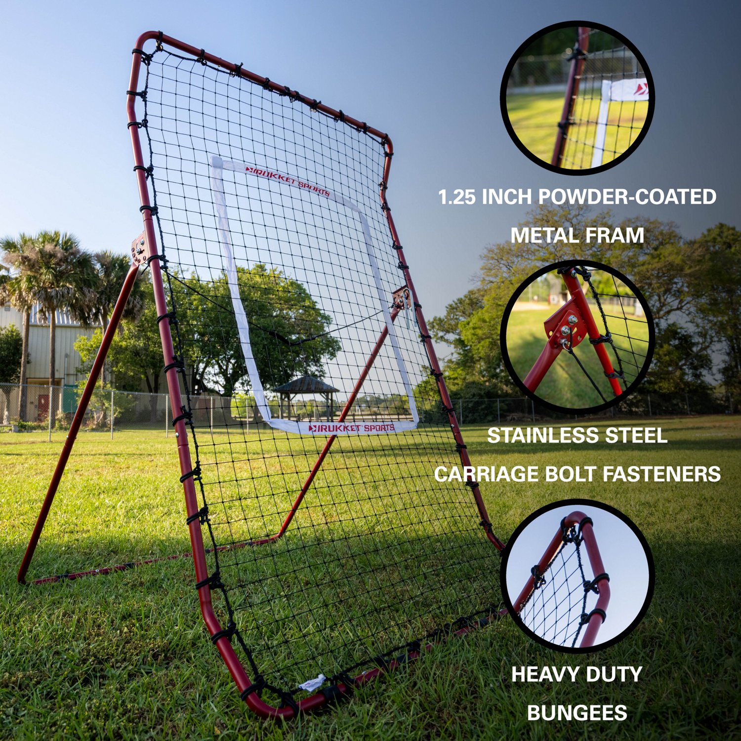 Rukket Sports Pitch Back Rebounder Pro Free Shipping at Academy
