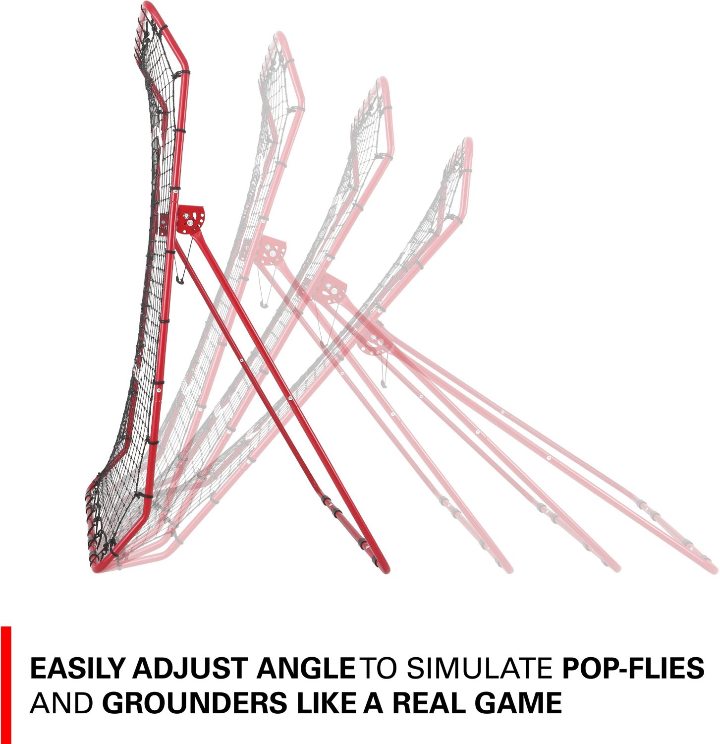 Rukket Sports Pitch Back Rebounder with Progression Weighted Balls - view number 5
