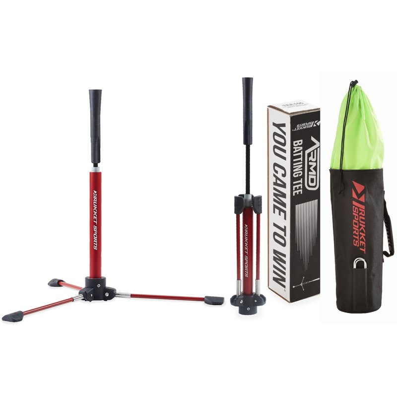 Rukket Sports Pro Batting Tee Red/Black - Baseball/Softball Accessories at Academy Sports