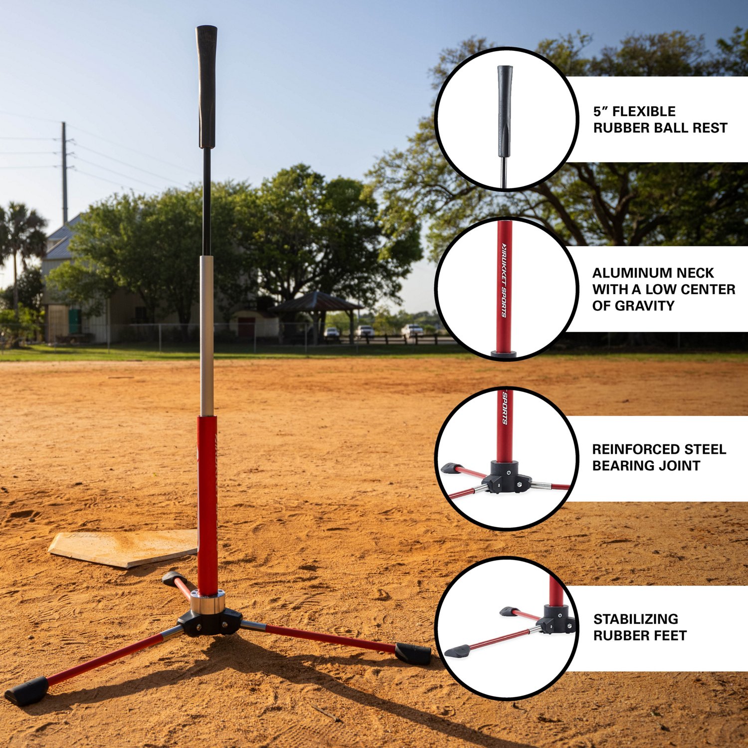 Rukket Sports Pro Batting Tee                                                                                                    - view number 5