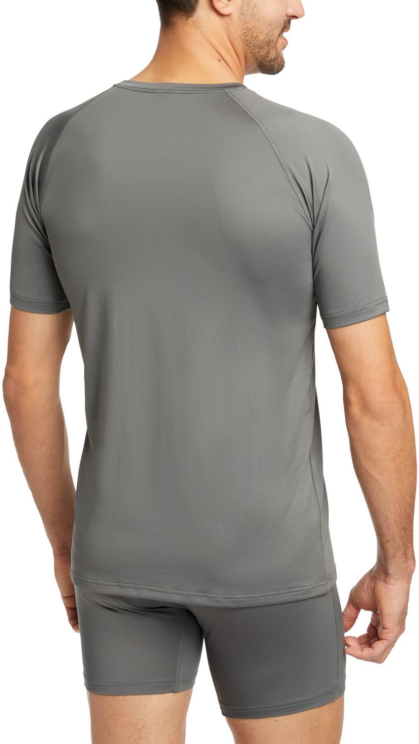 Wolverine Men's Raglan Sleeve Crew Neck Undershirts 3-Pack                                                                       - view number 2