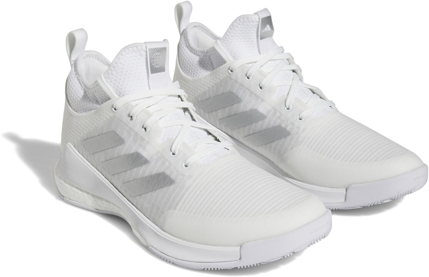 adidas Women's CrazyFlight Mid Top Volleyball Shoes                                                                              - view number 3