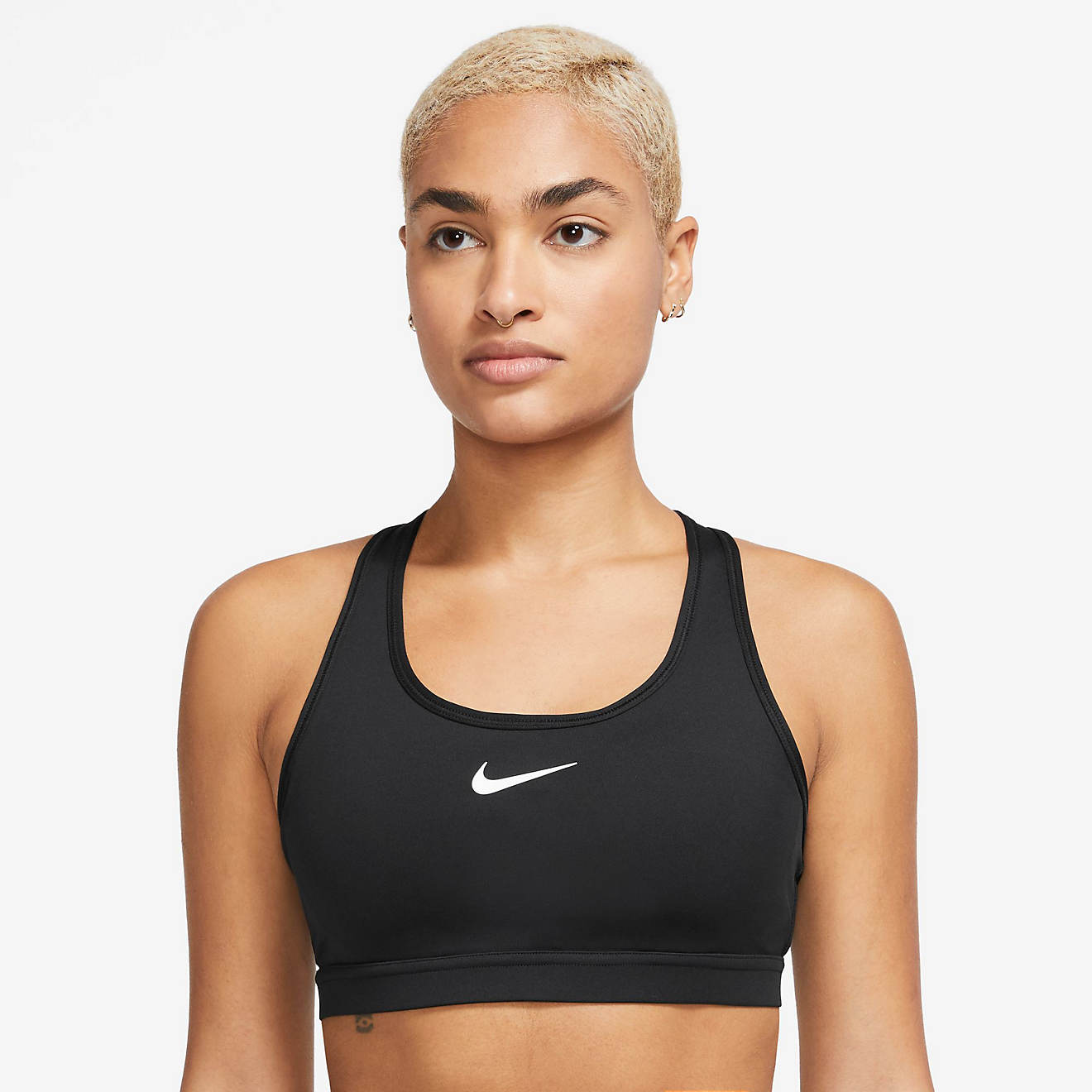 Nike Women's Swoosh Padded Medium Support Sports Bra | Academy