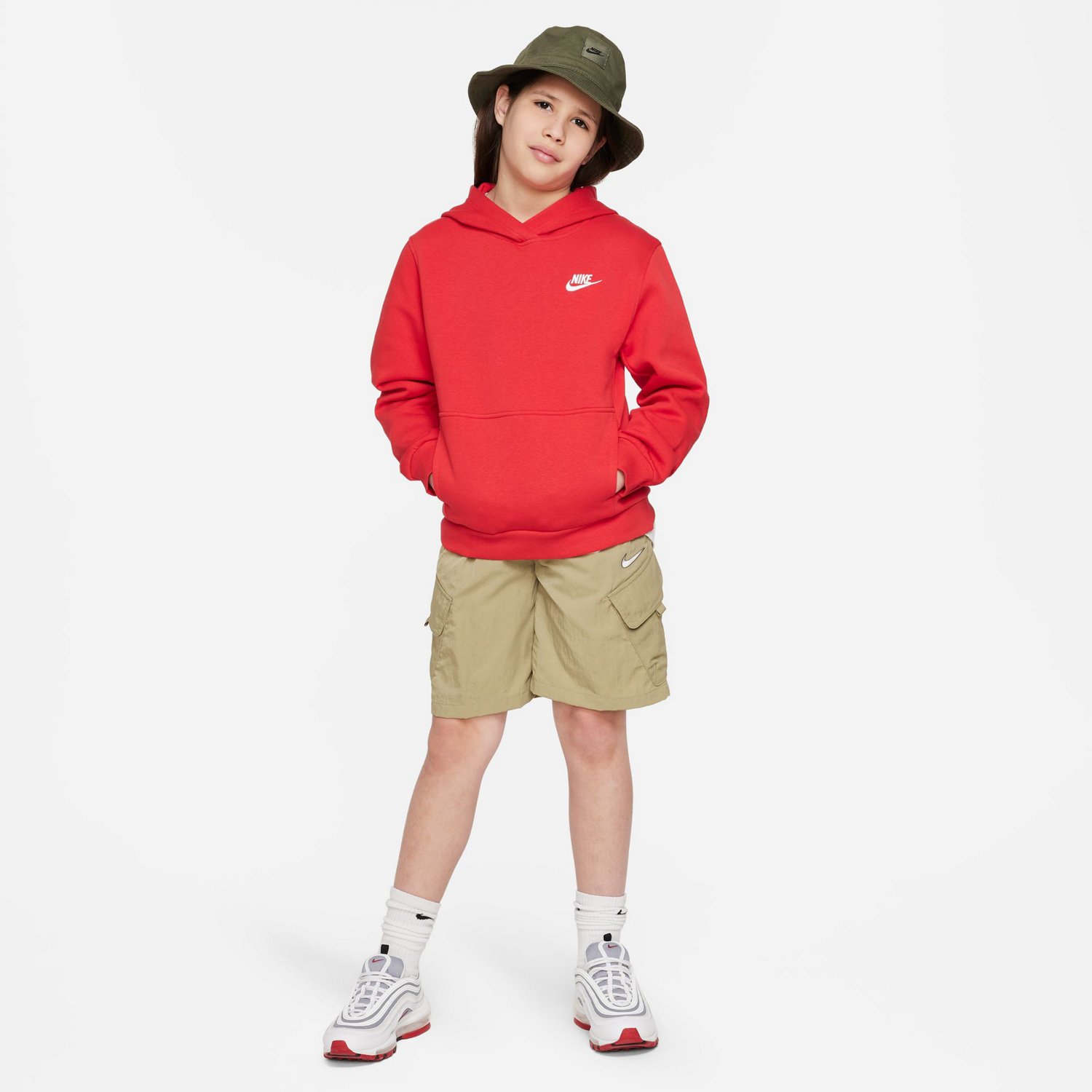Nike Kids' Sportswear Club Fleece Hoodie - view number 5