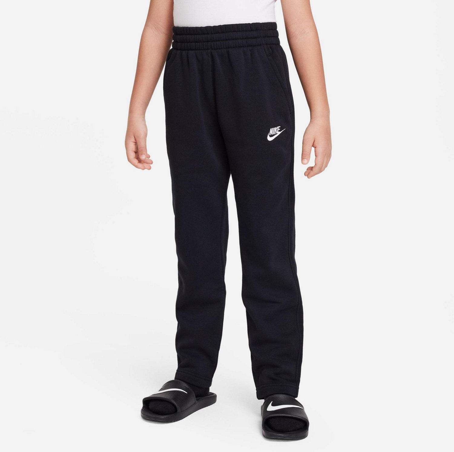 Nike Boys' Sportswear Club Fleece Open-Hem Pants | Academy