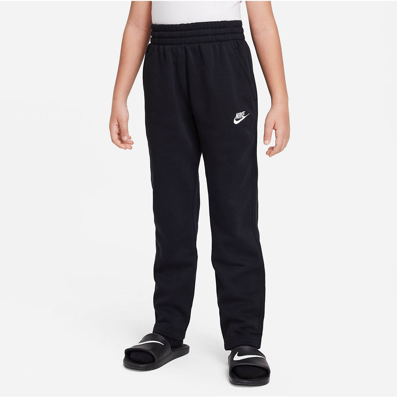 Nike Boys' Sportswear Club Fleece Open-Hem Pants                                                                                 - view number 1