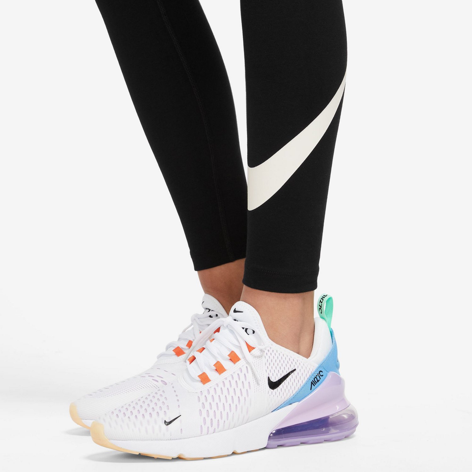 Nike Women's Sportswear Classics High-Waisted Graphic Tights                                                                     - view number 3