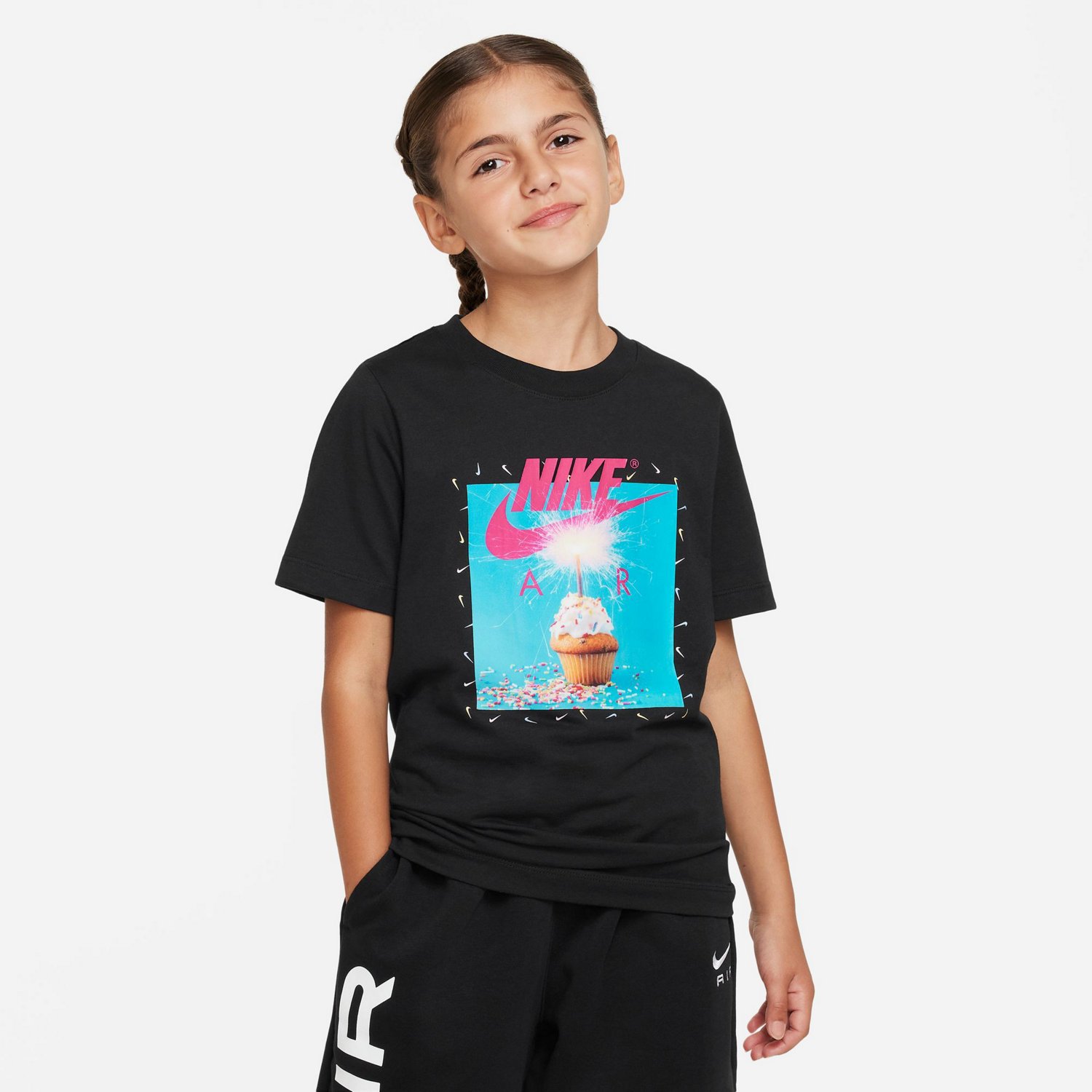 Nike Boys' NSW Photo T-shirt | Academy