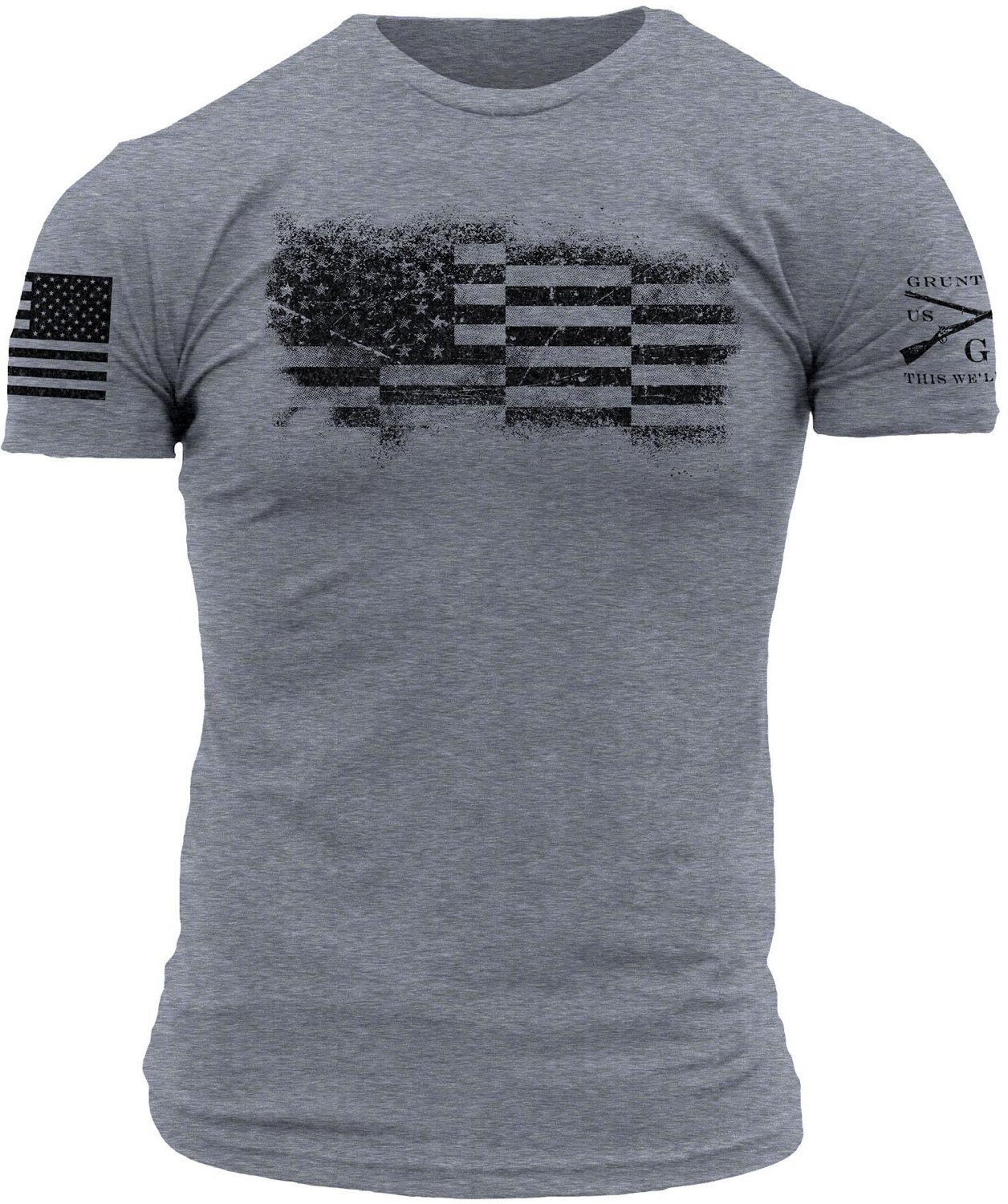 Grunt Style Men's Bar Flag Graphic T-shirt | Academy