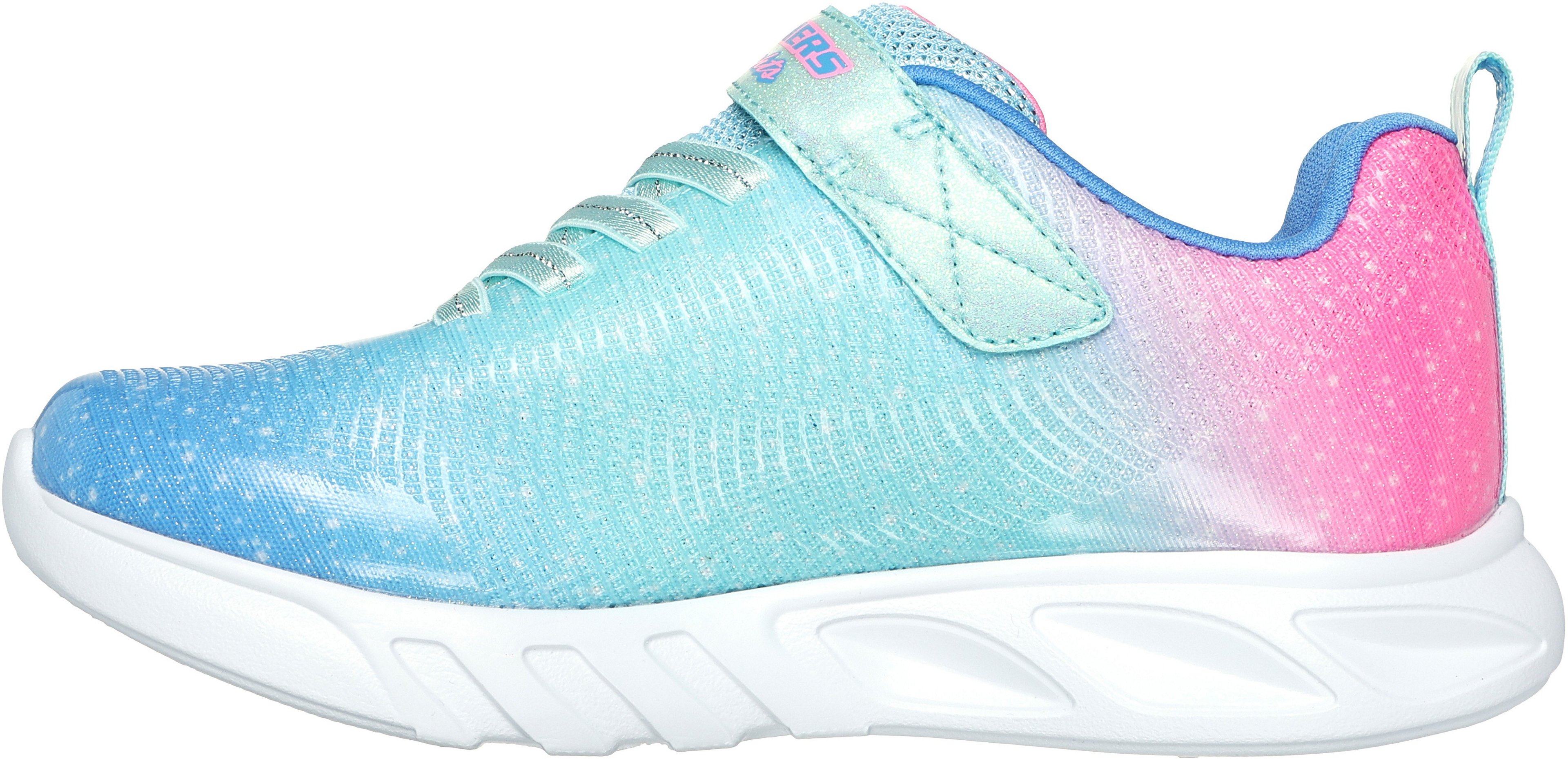 SKECHERS Kids' Preschool Flicker Flash Ombre Shoes
