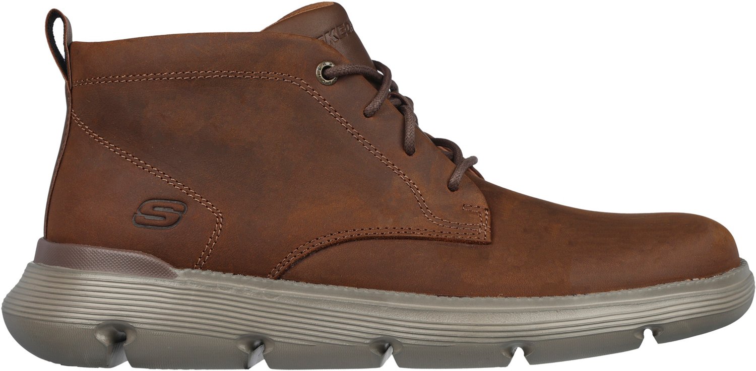 SKECHERS Men's Garza Round Toe Boots | Free Shipping at Academy