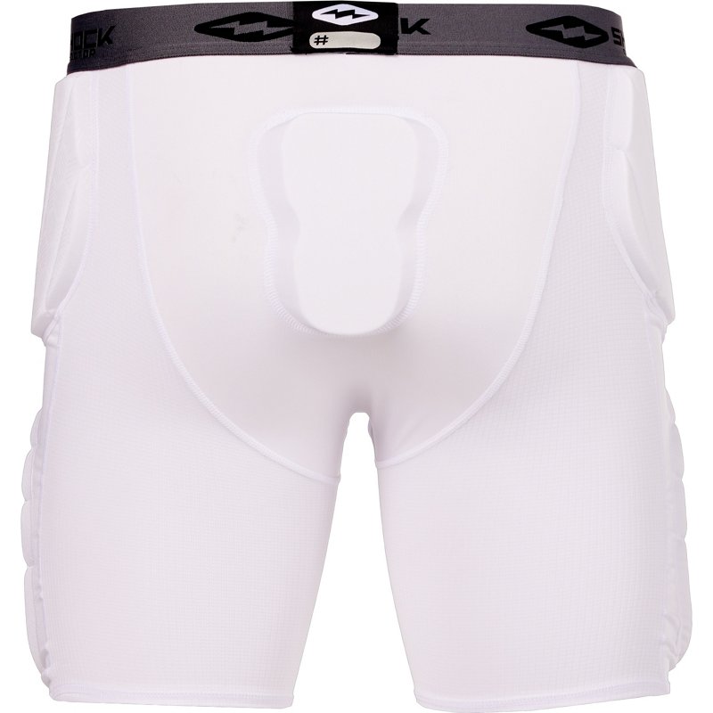 Shock Doctor Adults' Showtime 5-Pad Girdle White, X-Large - Football Apparel at Academy Sports