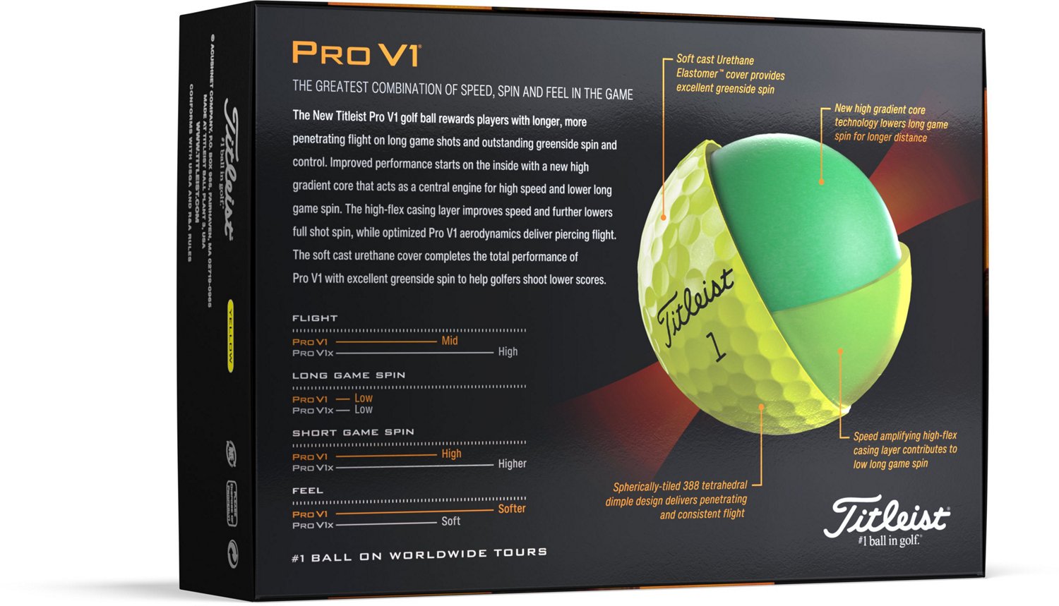 Titleist Pro V1 Prior Generation Golf Balls 12-Pack - view number 2