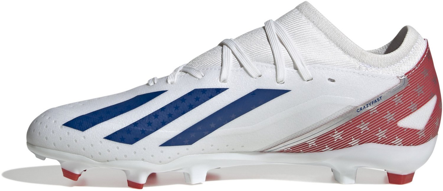 adidas Adult X CRAZYFAST USA Soccer Cleats                                                                                       - view number 2