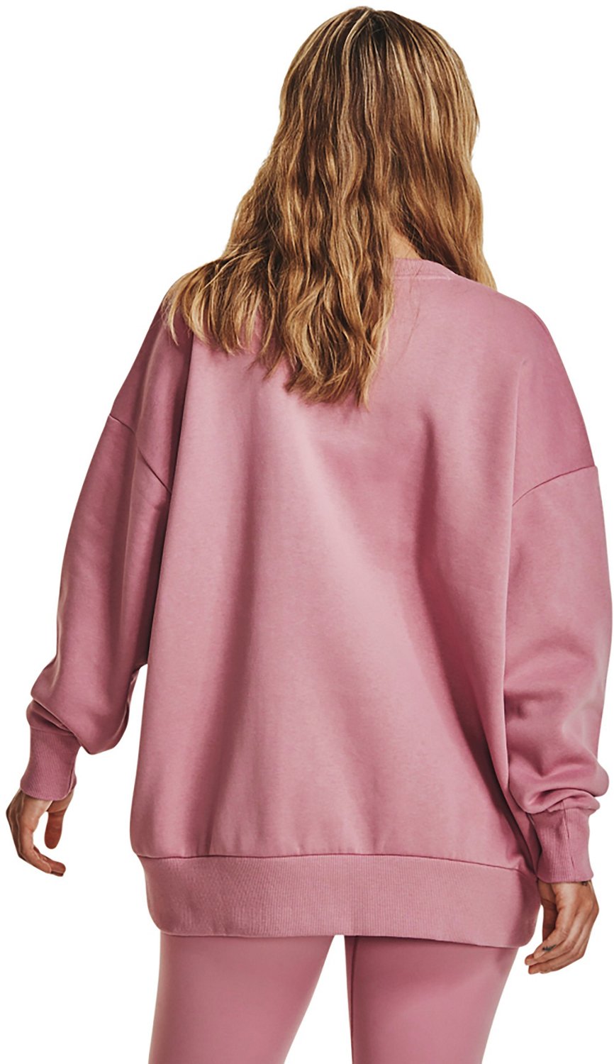 Under Armour Women's Rival Fleece Oversize Crew Sweatshirt - view number 2