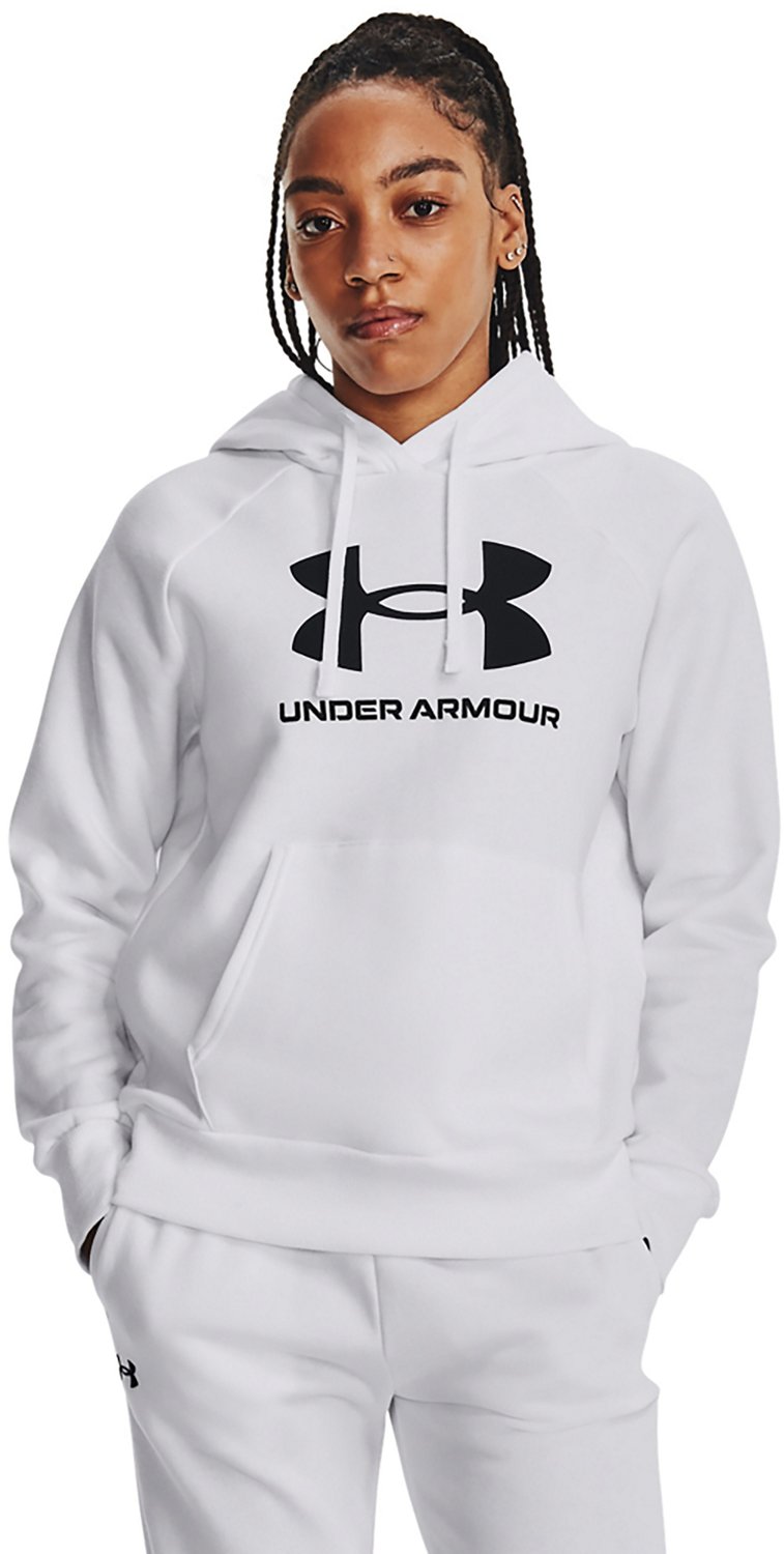 Under Armour Women's Rival Fleece Logo Hoodie - Large