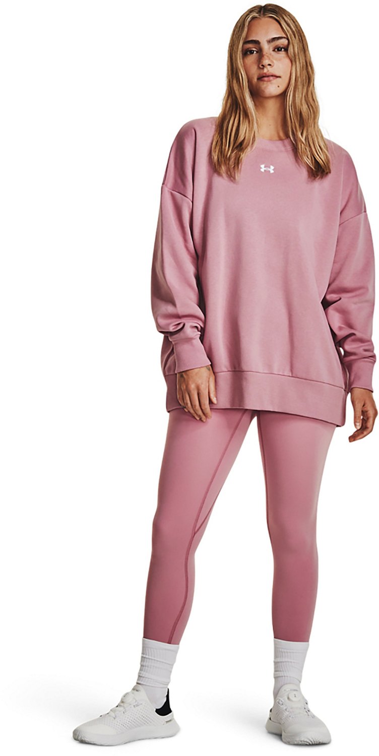 Under Armour Women's Rival Fleece Oversize Crew Sweatshirt - view number 3