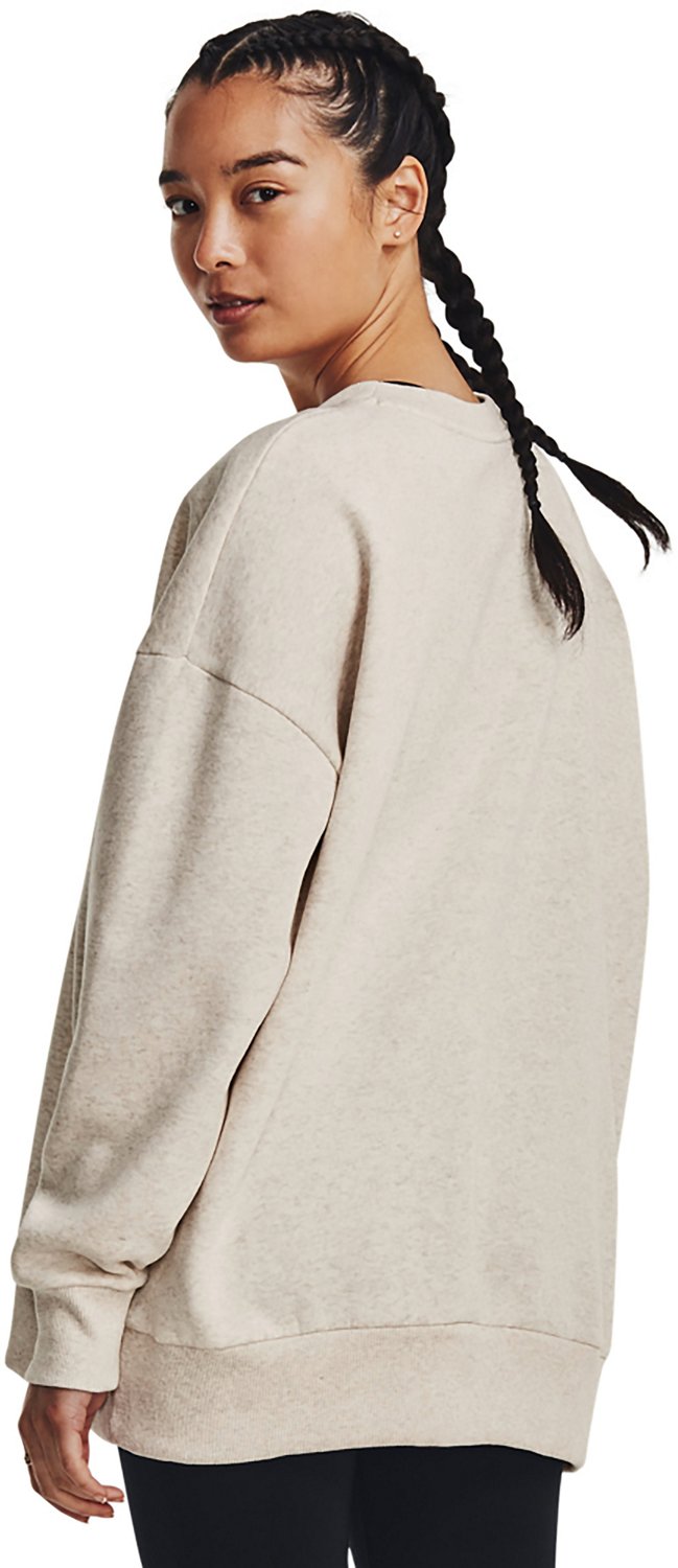 Under Armour Women's Rival Fleece Oversize Crew Sweatshirt - view number 2