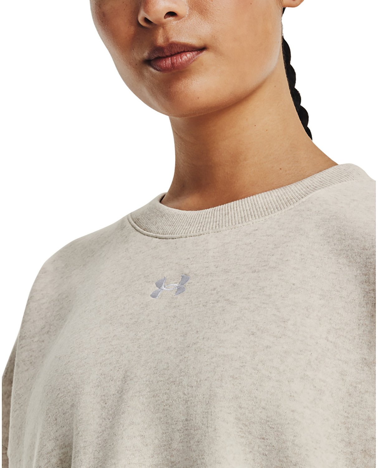 Under Armour Women's Rival Fleece Oversize Crew Sweatshirt - view number 4