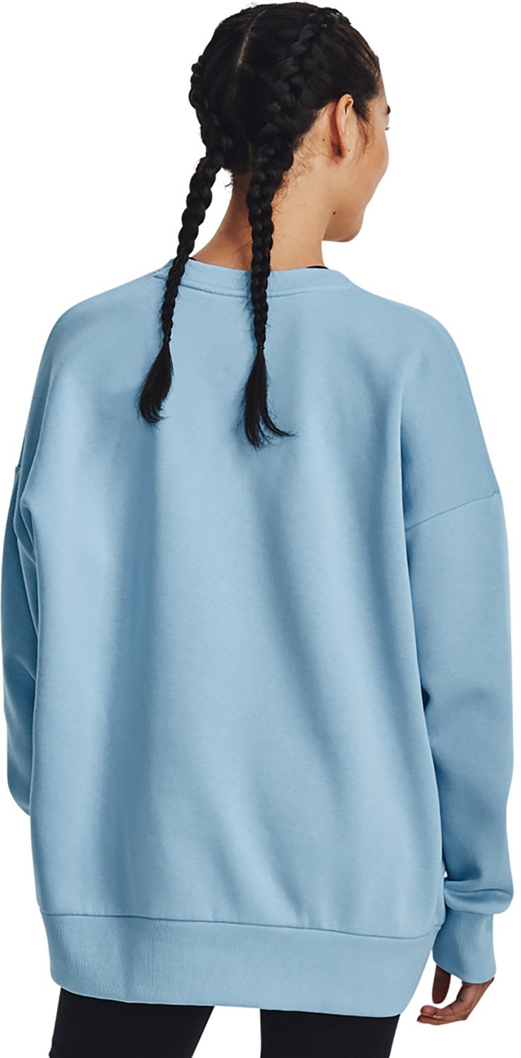 Under Armour Women's Rival Fleece Oversize Crew Sweatshirt - view number 2