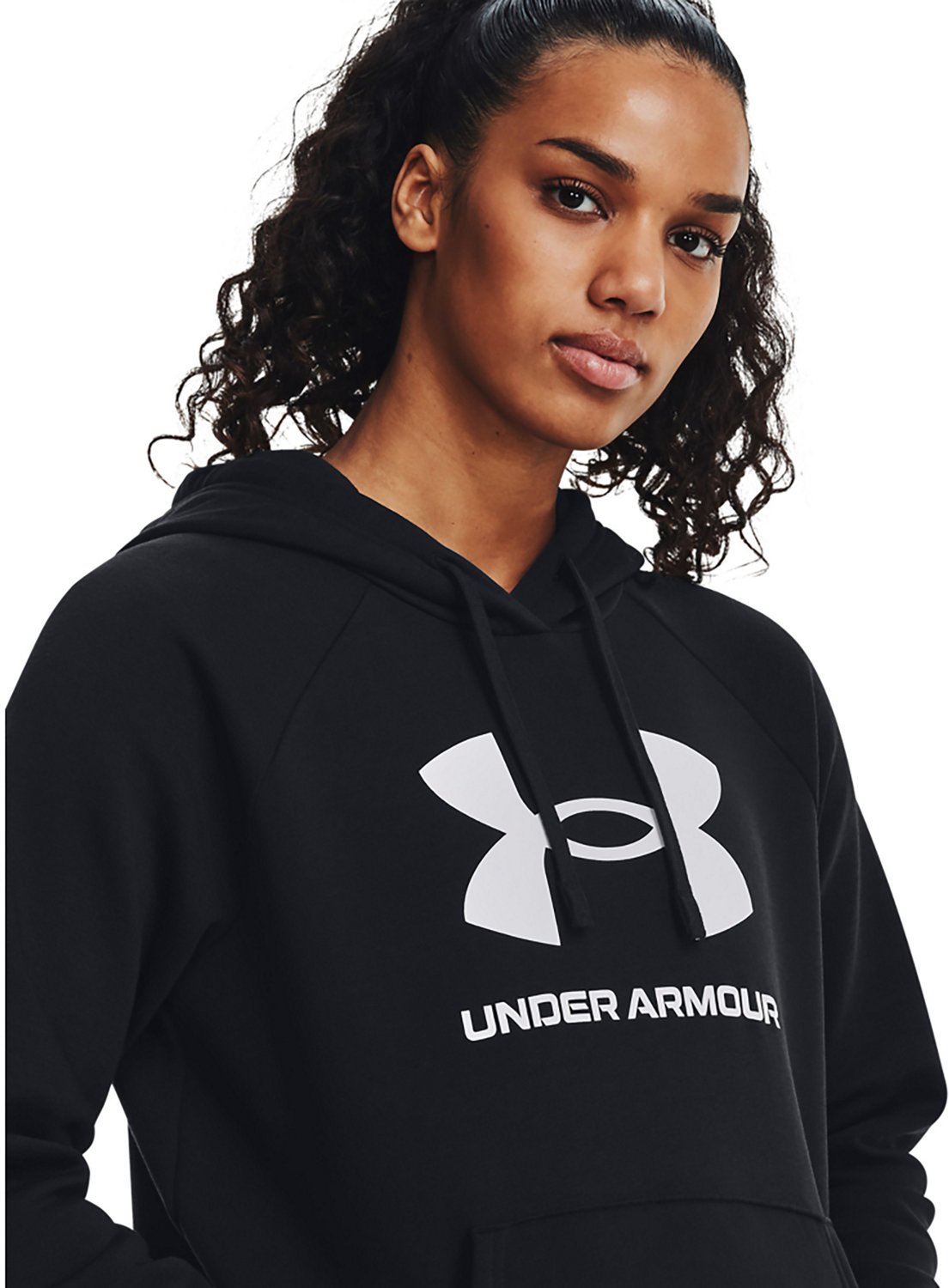 Under Armour Women's Rival Fleece Big Logo Hoodie - view number 4