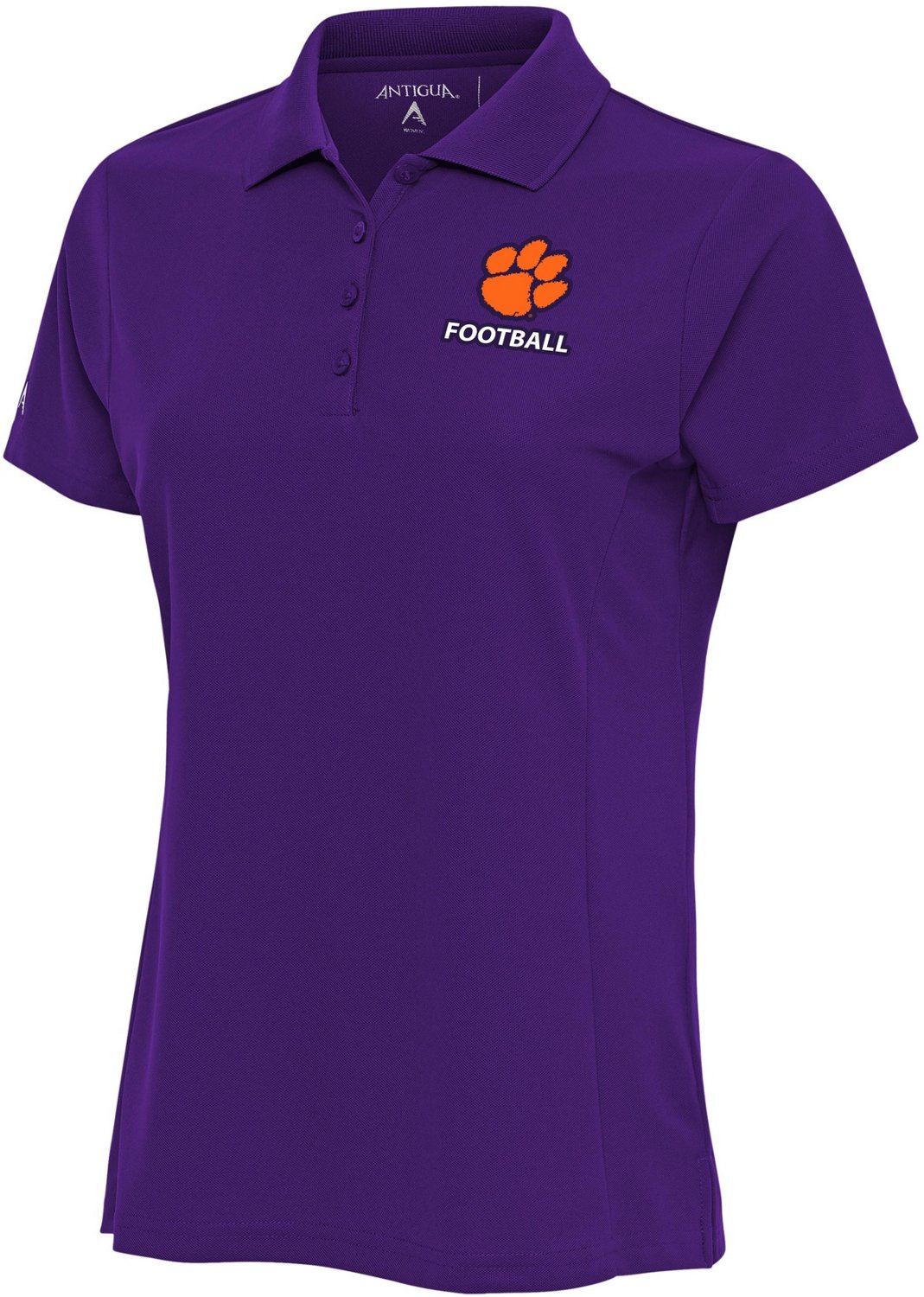 Antigua Women's Clemson University Football Legacy Pique Polo Shirt