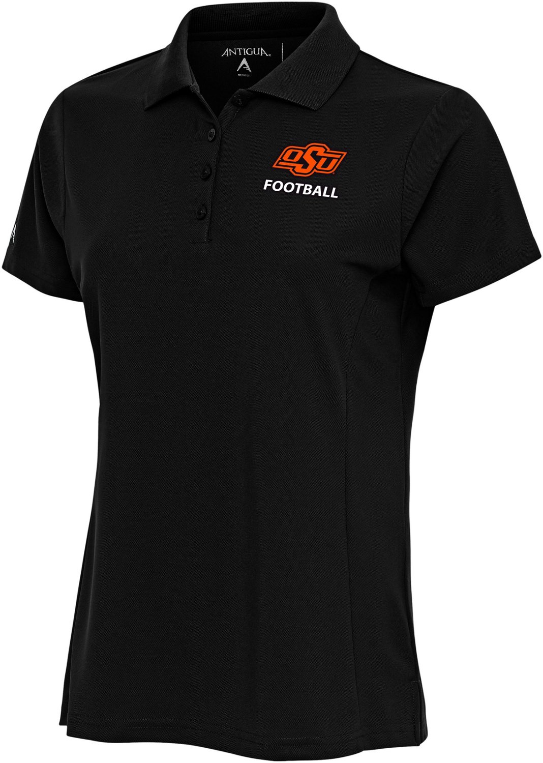 Antigua Women's Oklahoma State University Football Legacy Pique Polo Shirt