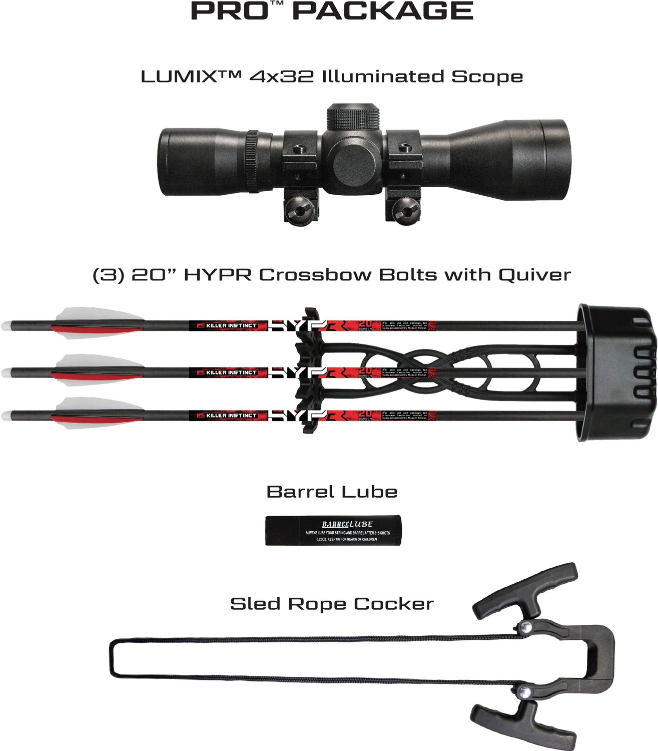 Killer Instinct Fatal-X Crossbow Kit with Crank                                                                                  - view number 7