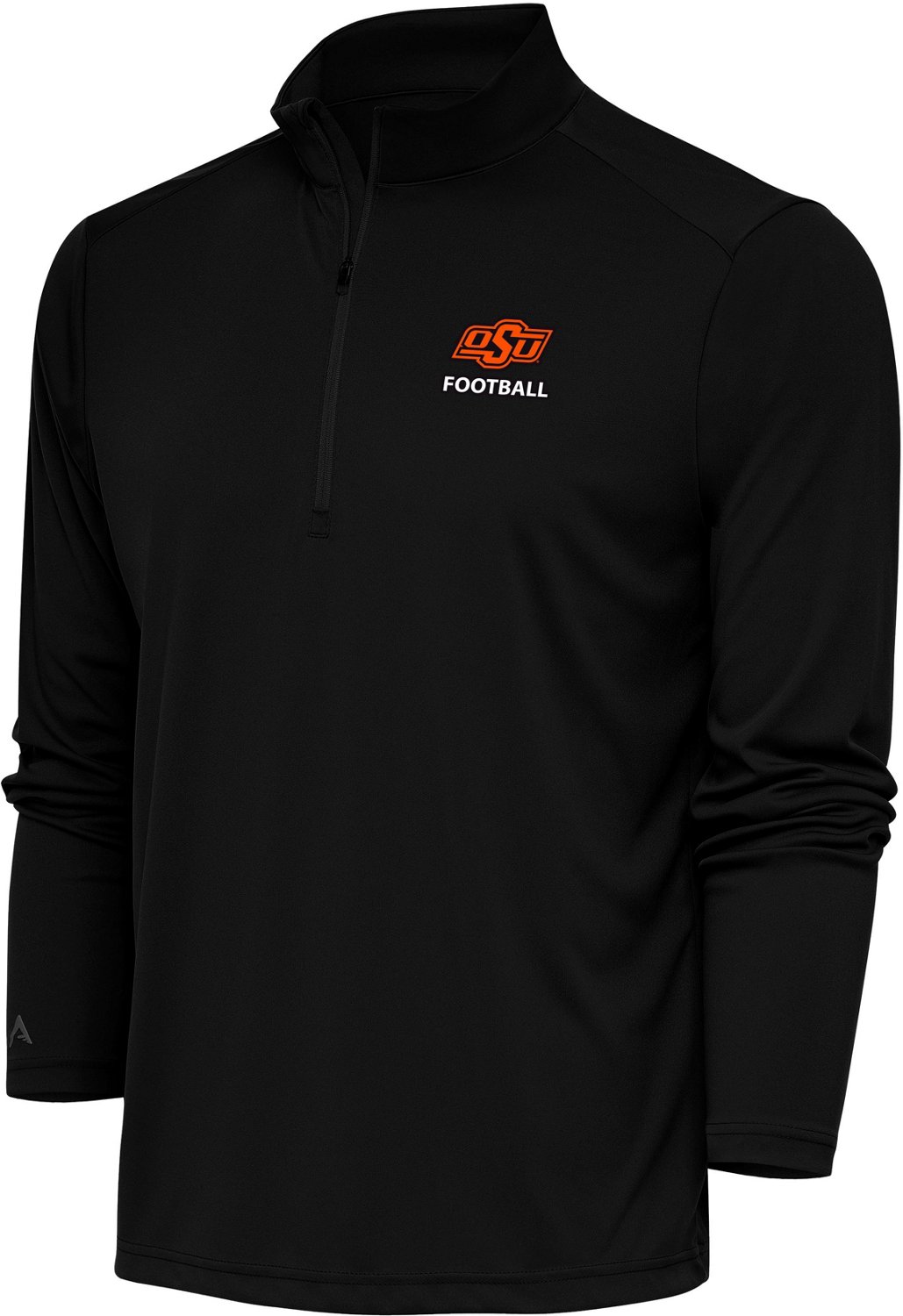 Antigua Men's Oklahoma State University Football Tribute 1/4 Zip Pullover