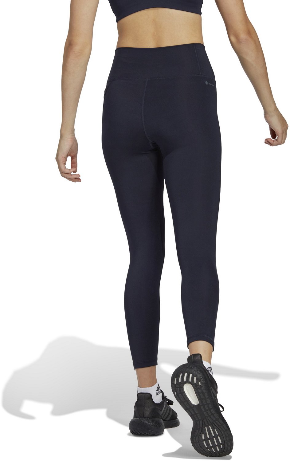 adidas Women's Optime Stash High Waisted 7/8 Tights - view number 2